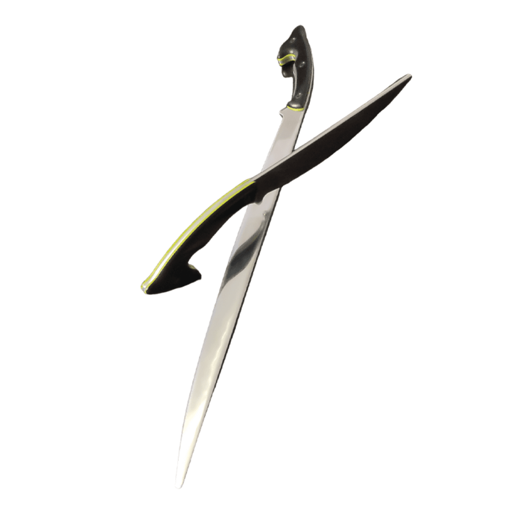 Espada y daga training blades set made from durable aluminum for Kali, Eskrima and Arnis practice.