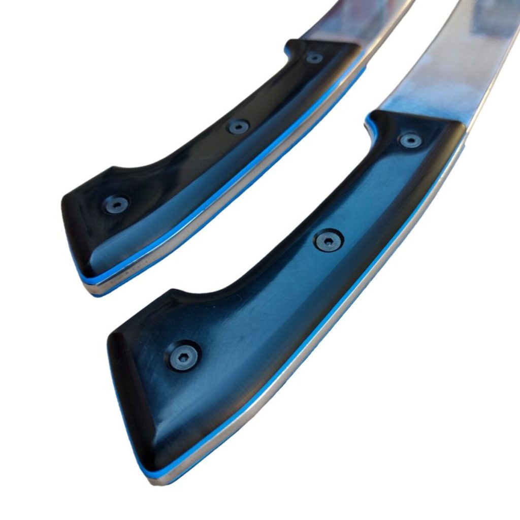 Espada y daga training blades set made from durable aluminum for Kali, Eskrima and Arnis practice.