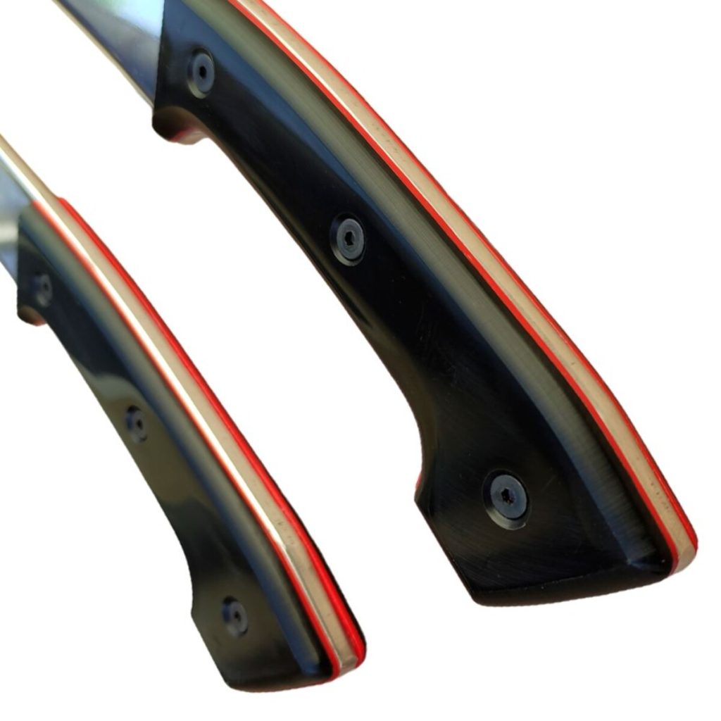 Espada y daga training blades set made from durable aluminum for Kali, Eskrima and Arnis practice.